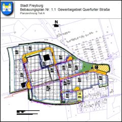 Bebauungsplan Nr. 1.1 Gewerbegebiet "Querfurter Straße" Stadt Freyburg
