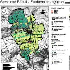 Flächennutzungsplan Gemeinde Pödelist